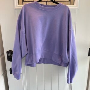 DSG Purple Crewneck Top